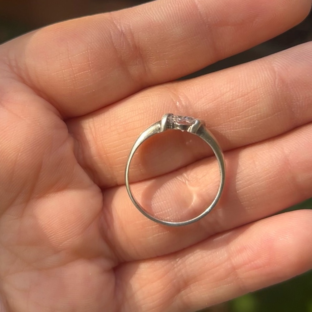 Sterling Silver CZ Ring - Picture 4 of 6